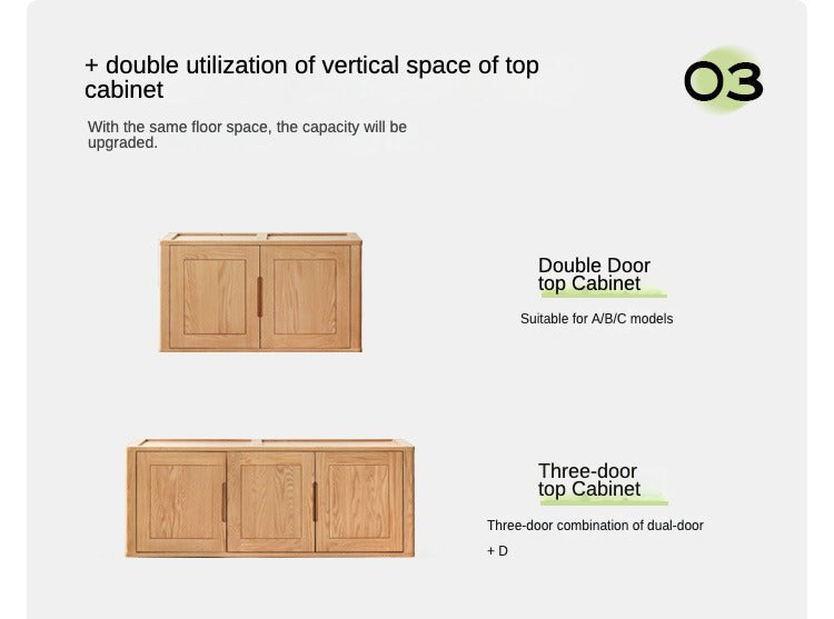 Oak solid wood Wardrobe-USA.