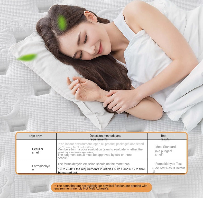 Independent Spring Soft Cushion, Compressed Thick Memory Foam, Simmons Latex Mattress 23cm