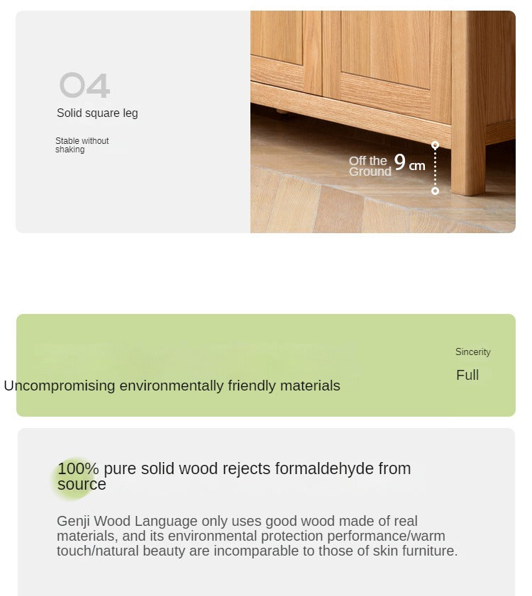 Oak solid wood Wardrobe-USA.