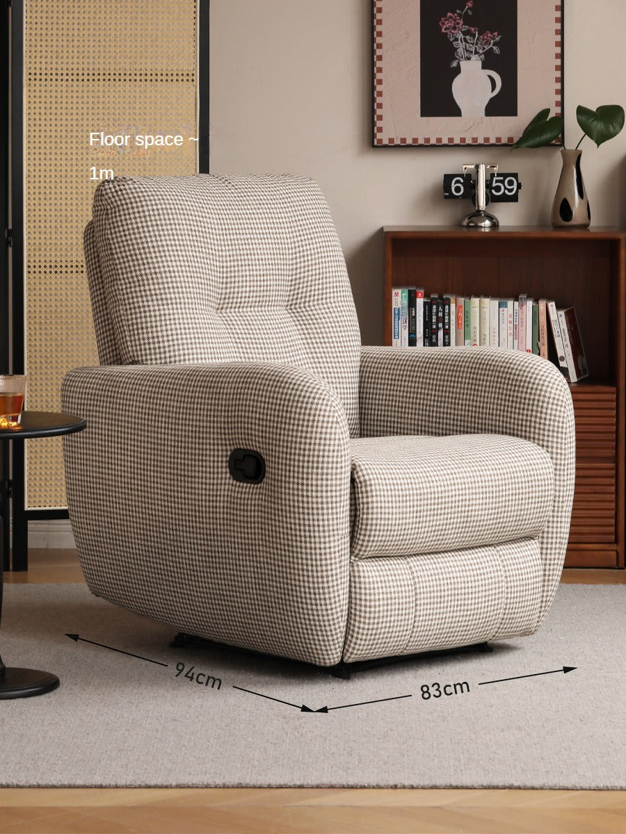 Fabric Modern Retractable Lounge Chair