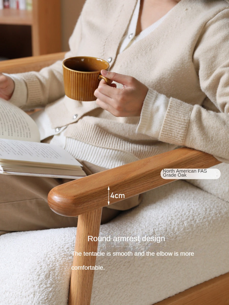 Oak Solid Wood Modern Simple Chair