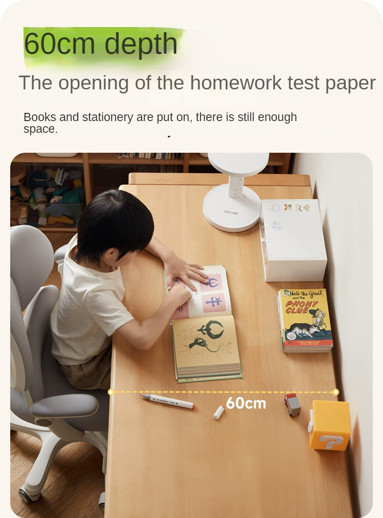 Beech Solid Wood Children's Desk