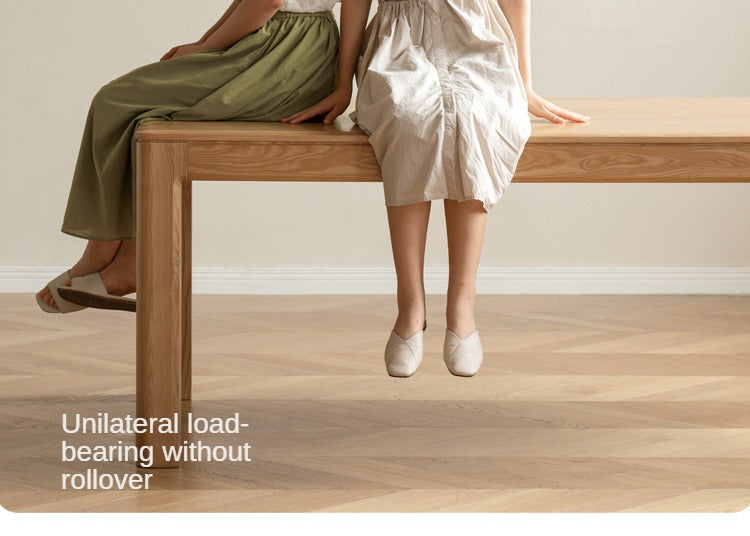 Oak Solid Wood Long Dining Table