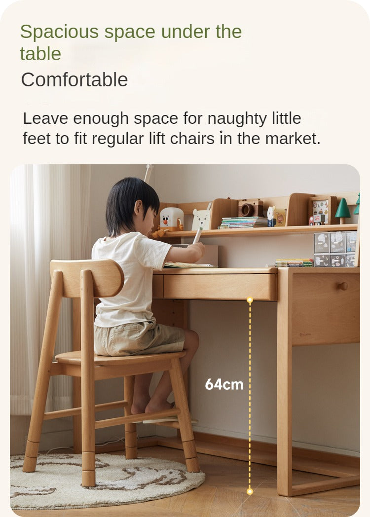 Beech Solid Wood Children's Desk