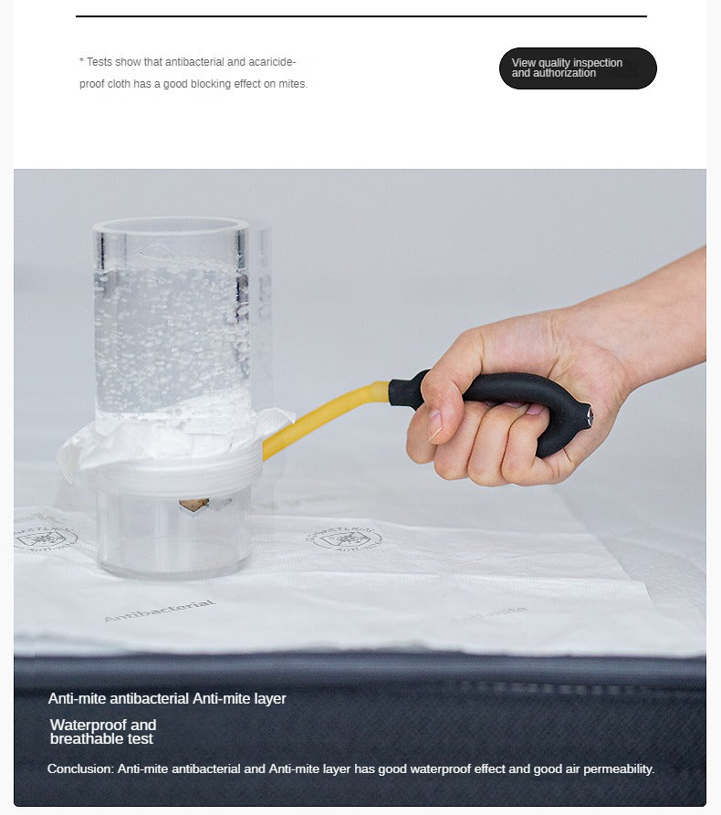 Independent Spring Soft Cushion, Compressed Thick Memory Foam, Simmons Latex Mattress 23cm