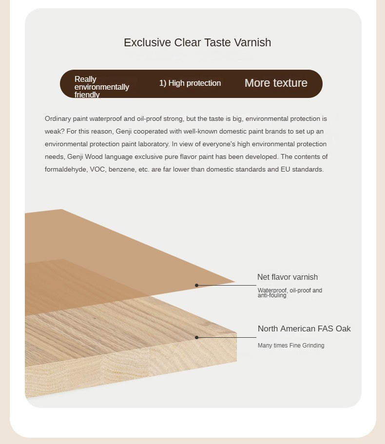 Oak Solid Wood Rocking Chair