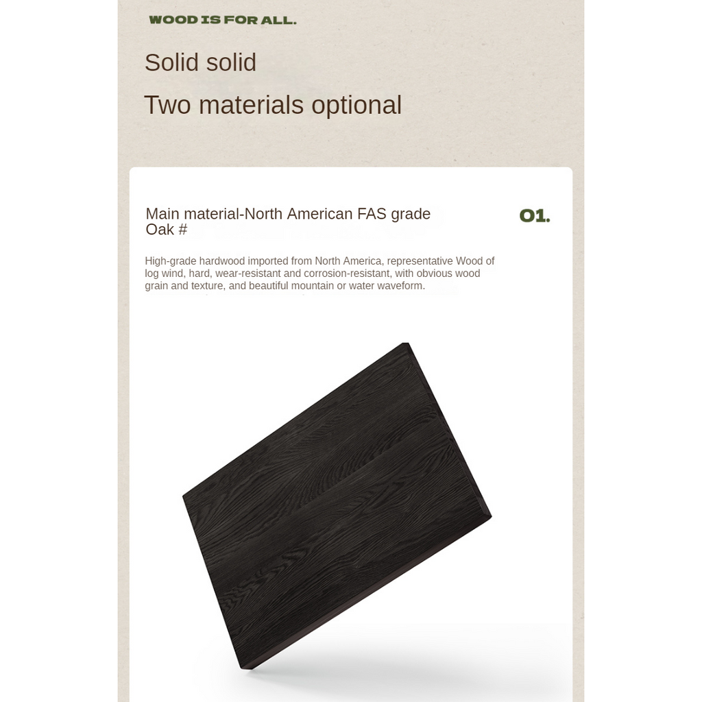 Beech, Oak Solid Wood Vintage Retro Chair