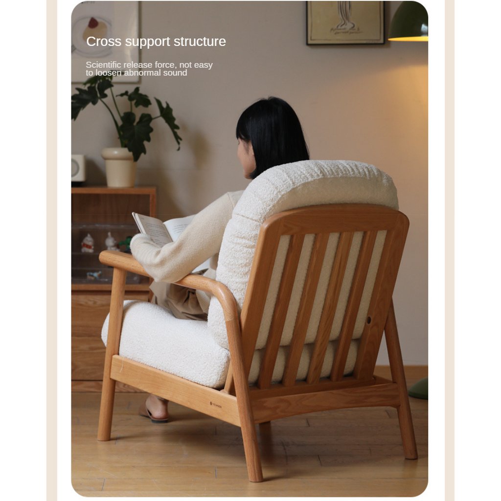 Oak Solid Wood Modern Simple Chair