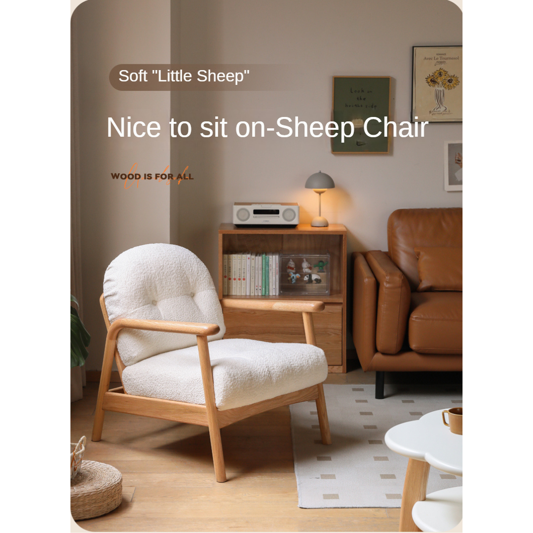 Oak Solid Wood Modern Simple Chair