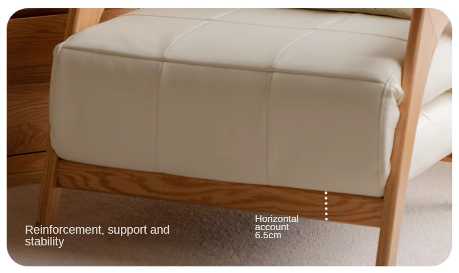 Oak, Beech Solid Wood Folding Dual-Purpose Sofa Chair.