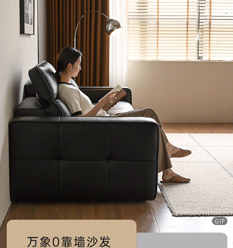 Leather Modern Style Electric Sofa