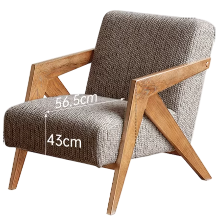 Oak Solid Wood Middle Ages Chair