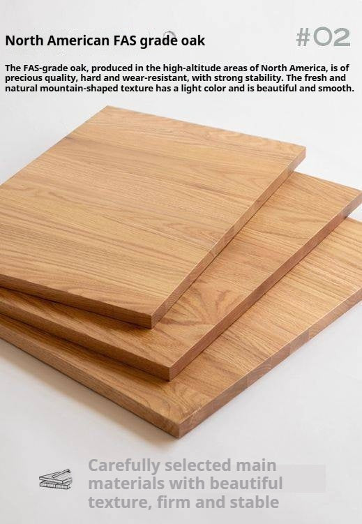 Oak Solid Wood Nordic Style Nightstand