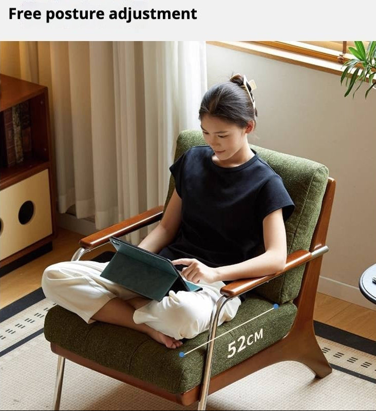 Beech Solid Wood Middle Ages Single Chair