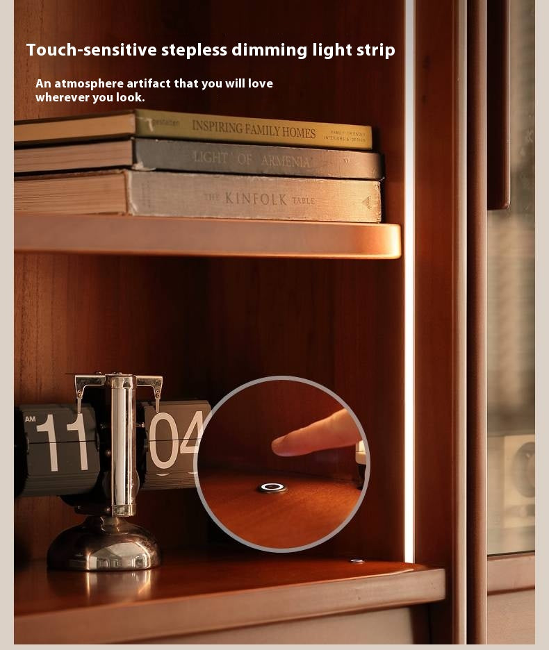 Poplar Solid Wood Antique Style Bookshelf Combination