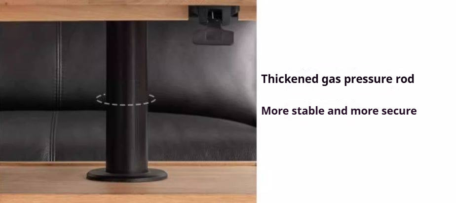 Oak Solid Wood Modern Elevating Folding Tea Table