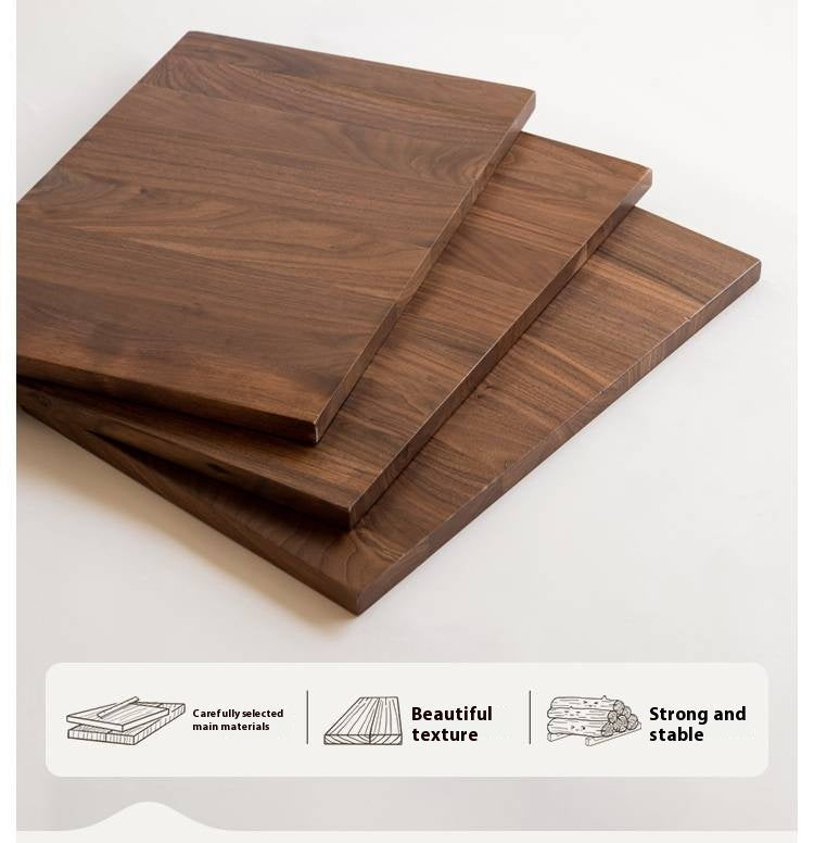 Black Walnut Solid Wood Modern TV Cabinet For Living Room