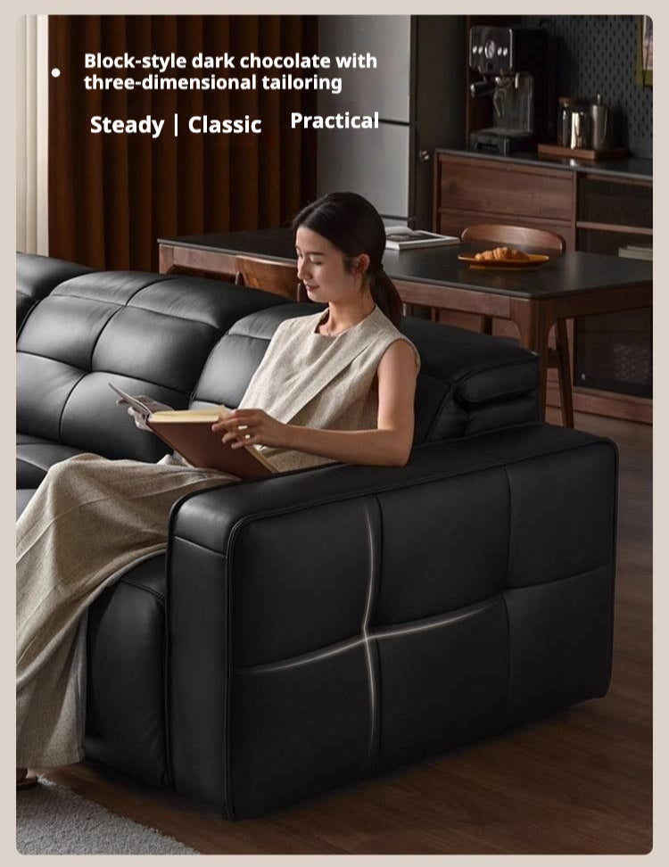 Leather Modern Style Electric Sofa