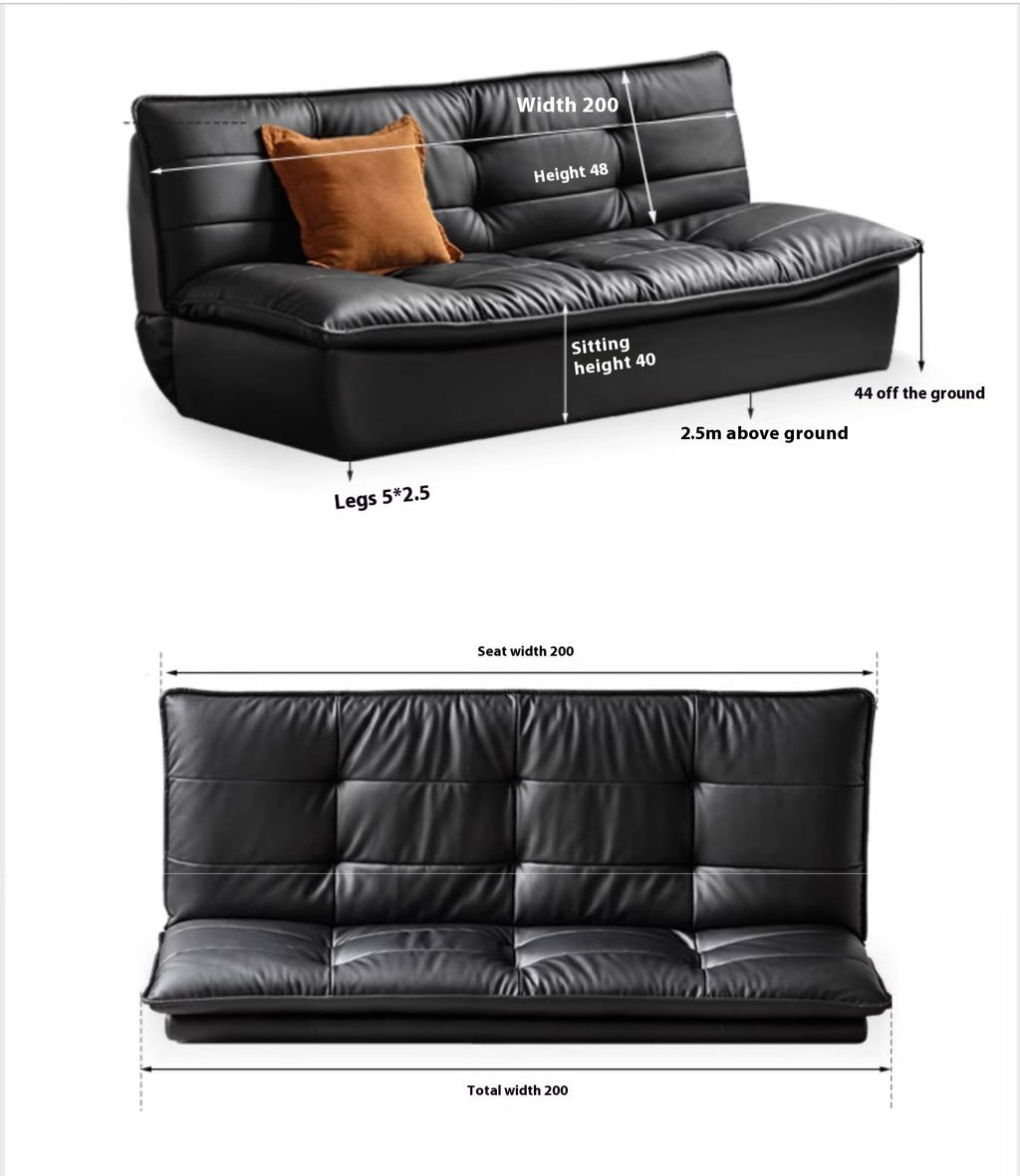 Leather Modern Style Sofa