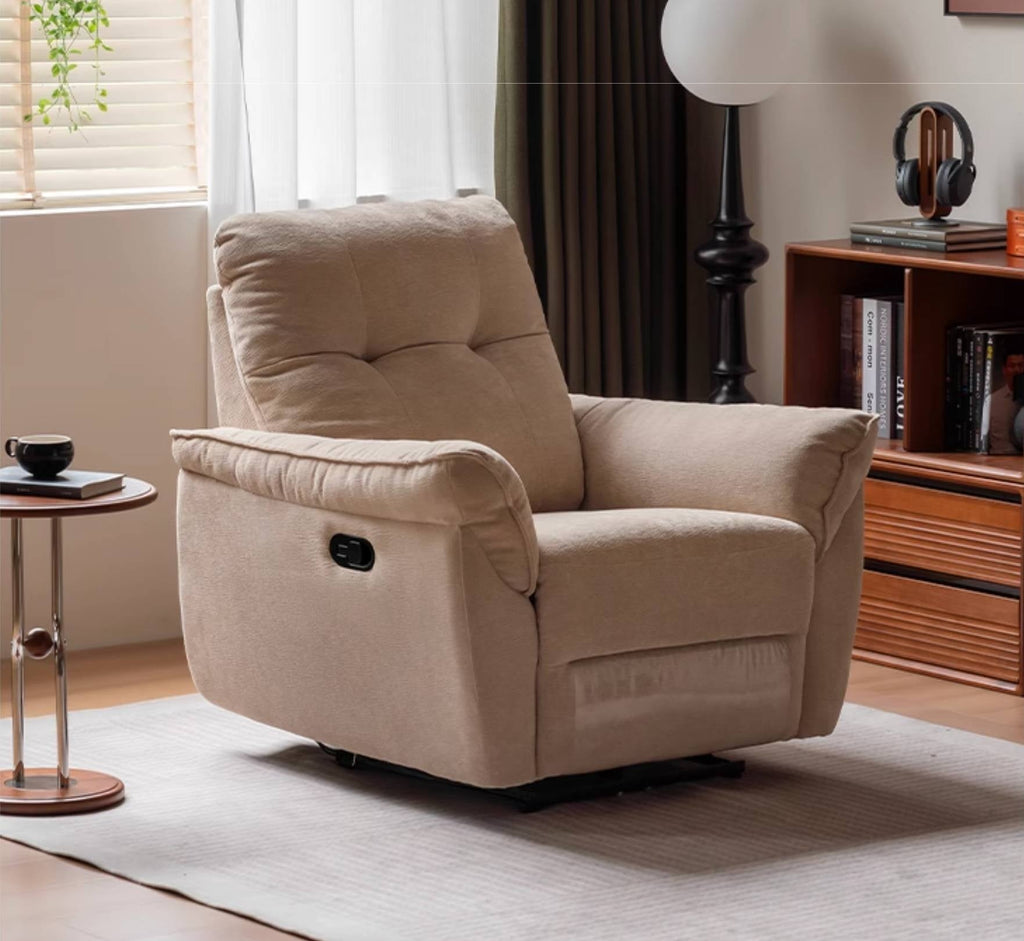 Fabric Modern Style Rocking Armchair