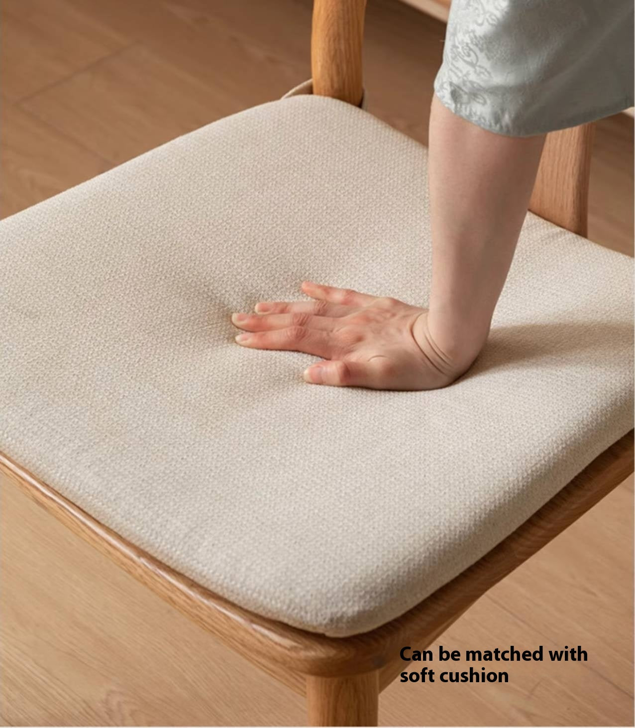 Oak Solid Wood New Chinese Style Dining Chair