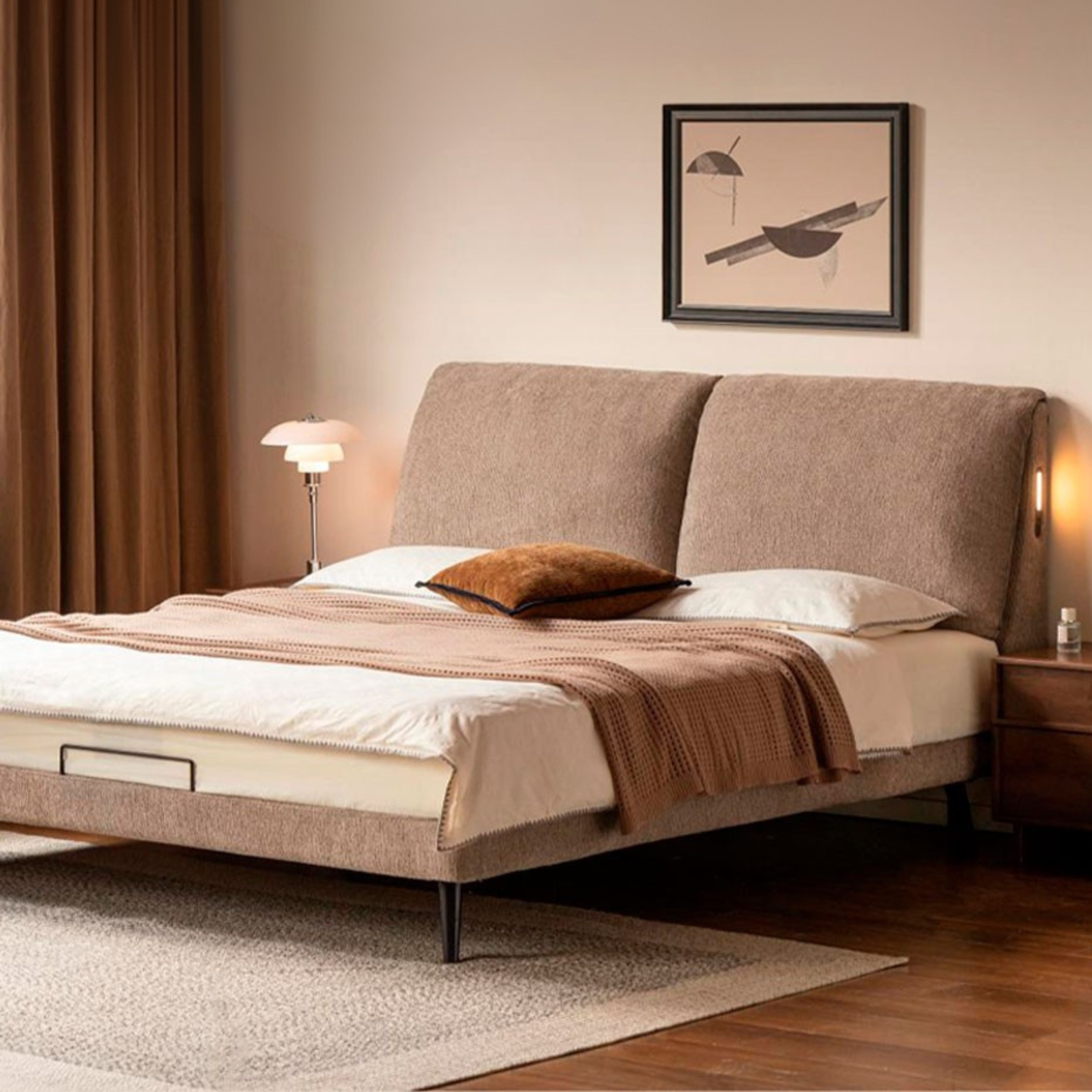 Fabric Soft Multifunctional Luminous Bed