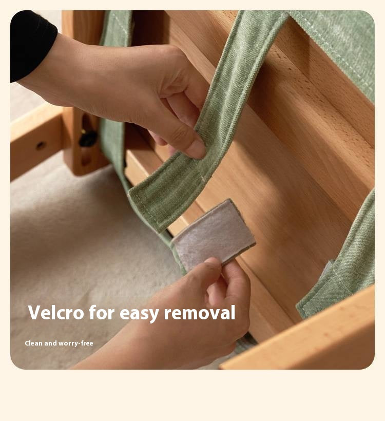 Beech Solid Wood Washable Kids Soft Chair