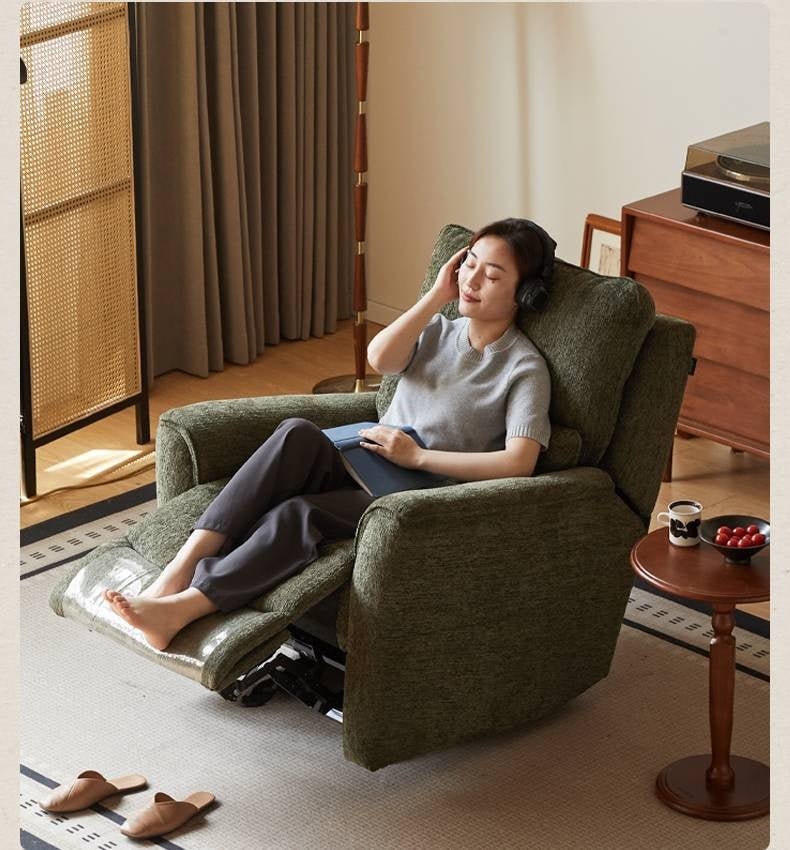 Fabric Lounge Electric Rocking Armchair