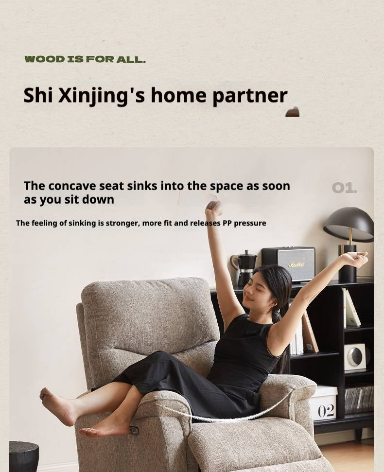 Fabric Modern Style Armchair