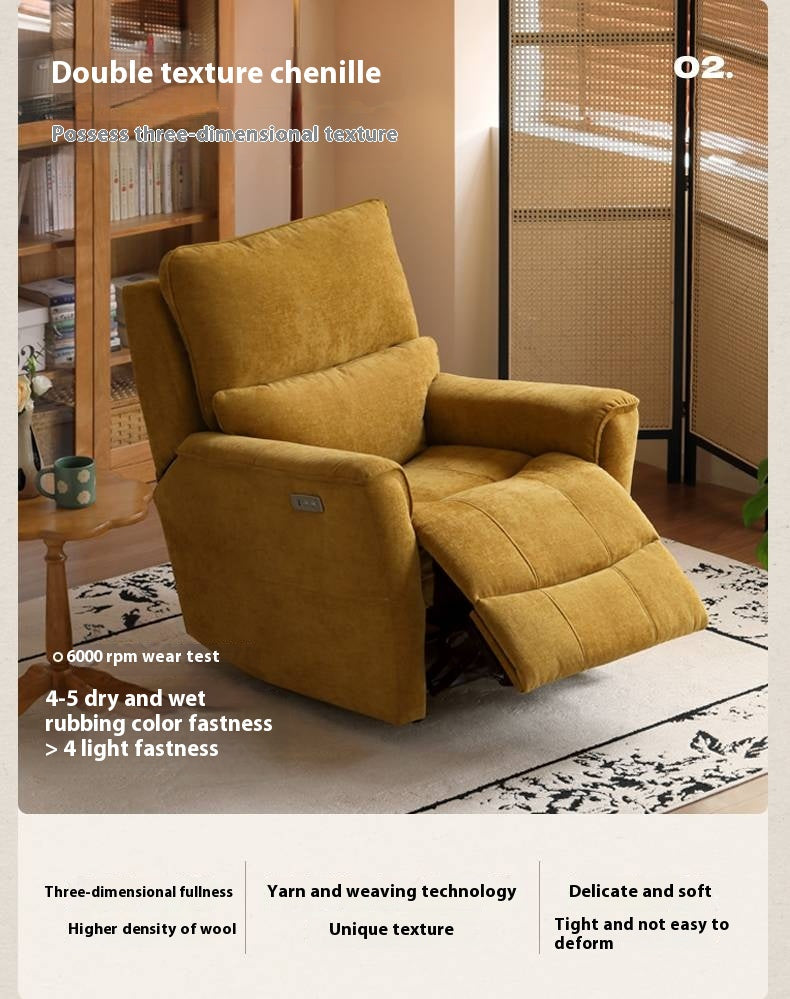 Fabric Lounge Electric Rocking Armchair