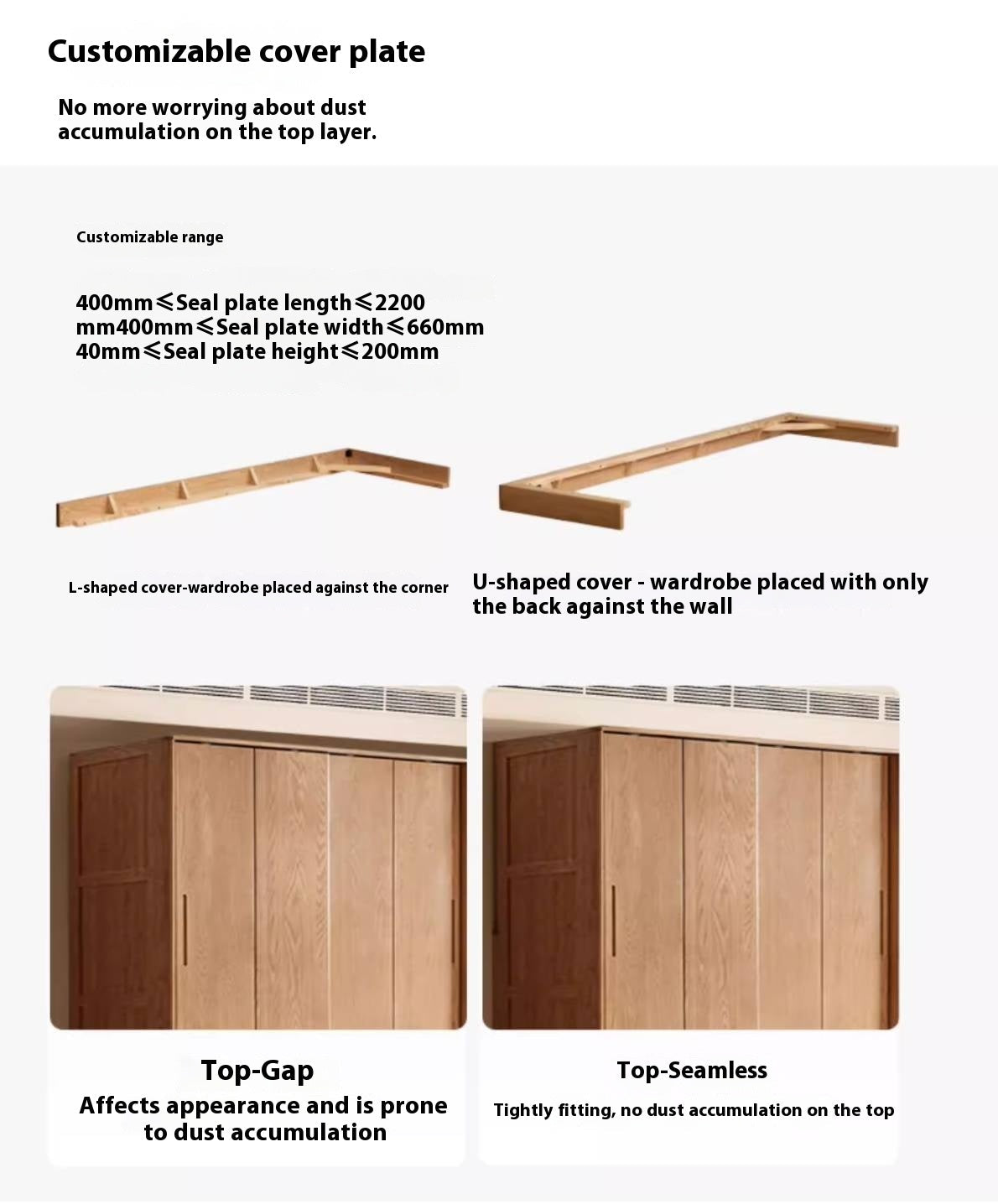 Oak, Ash Solid Wood Wardrobe With Sliding Doors.