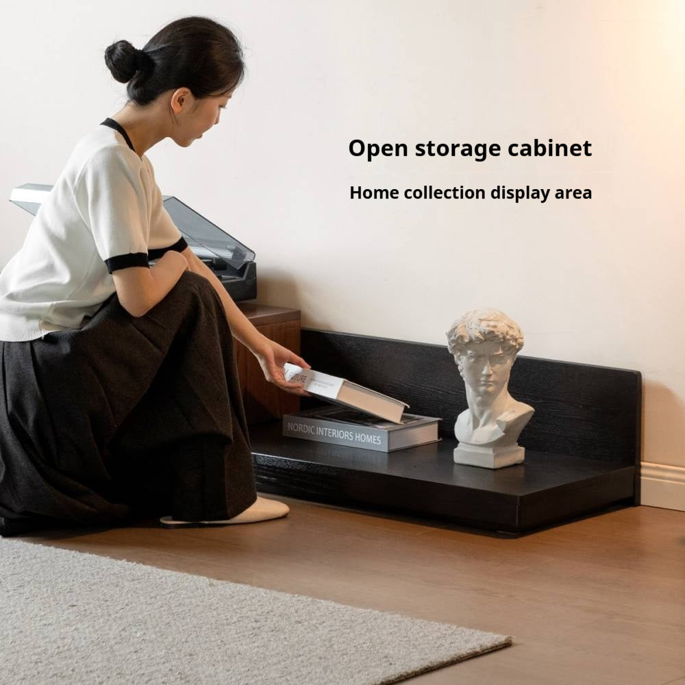 Ash Solid Wood Modern Simple Floor TV Cabinet