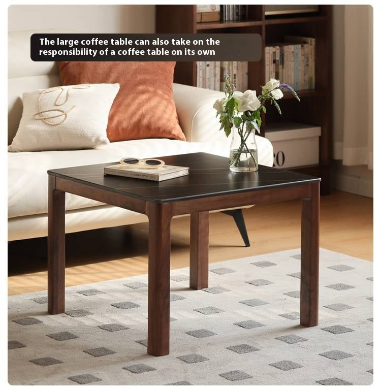 Black Walnut Solid Wood Modern TV Cabinet For Living Room