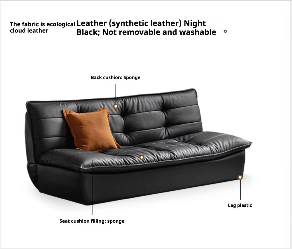 Leather Modern Style Sofa