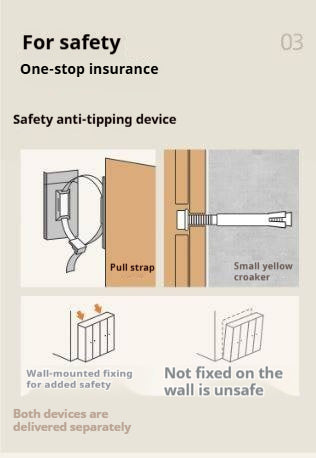 Oak Solid Wood Cream Style Study  Bookcase