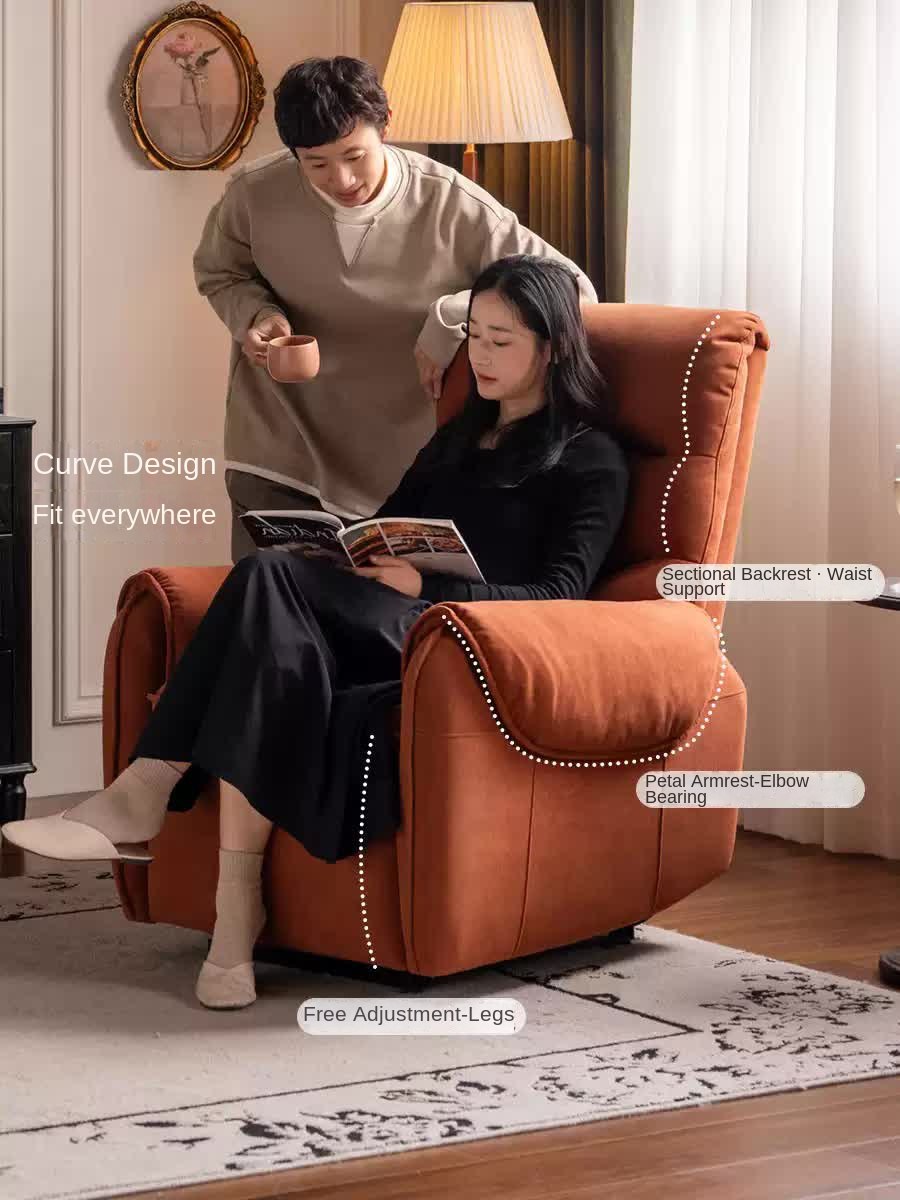 Flannel Electric Sofa Chair Living.