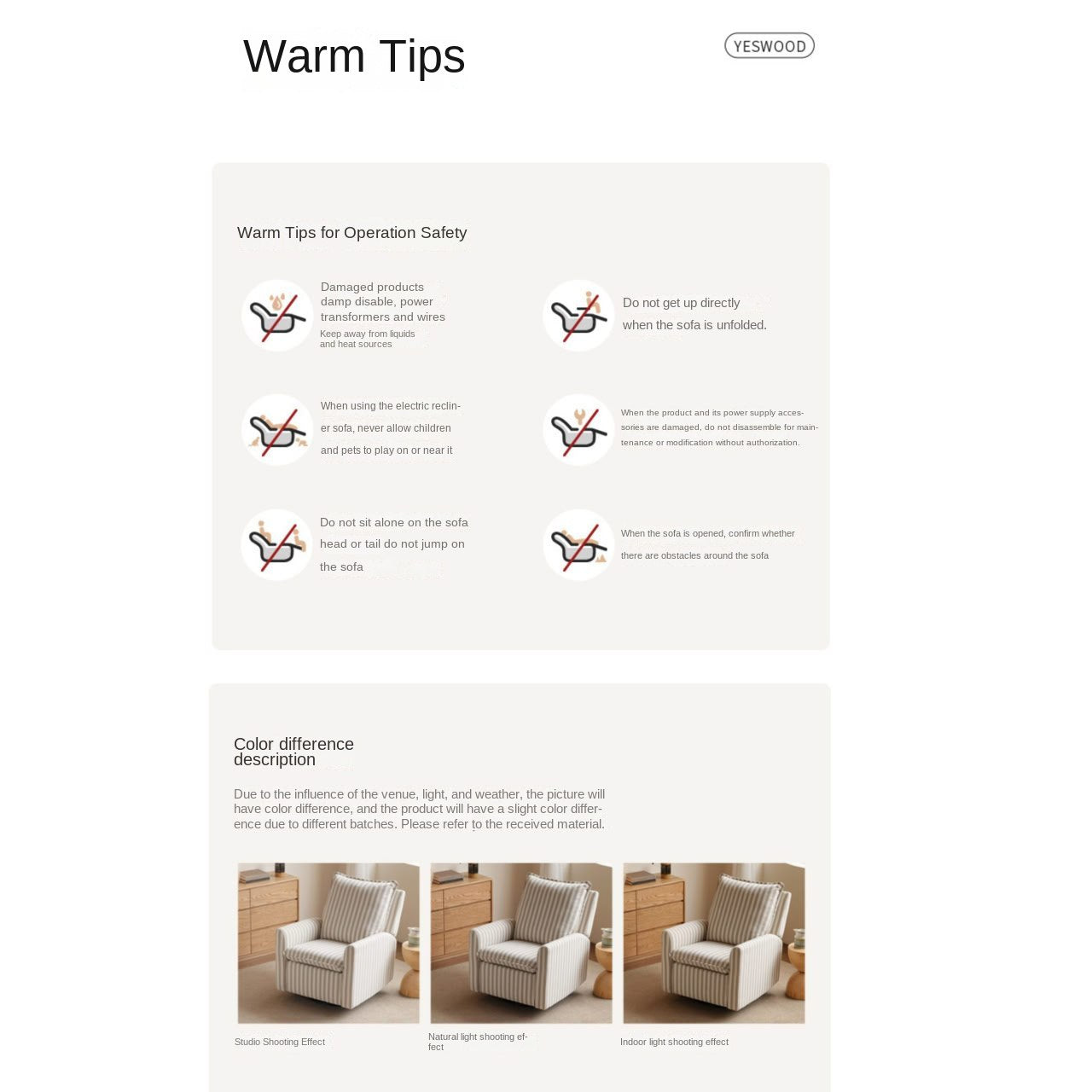 Cotton, Linen Electric Sofa Chair