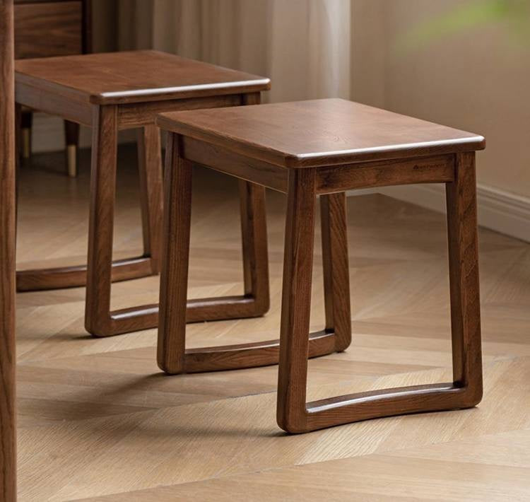 Ash Solid Wood Modern and Simple Style Tea Stool