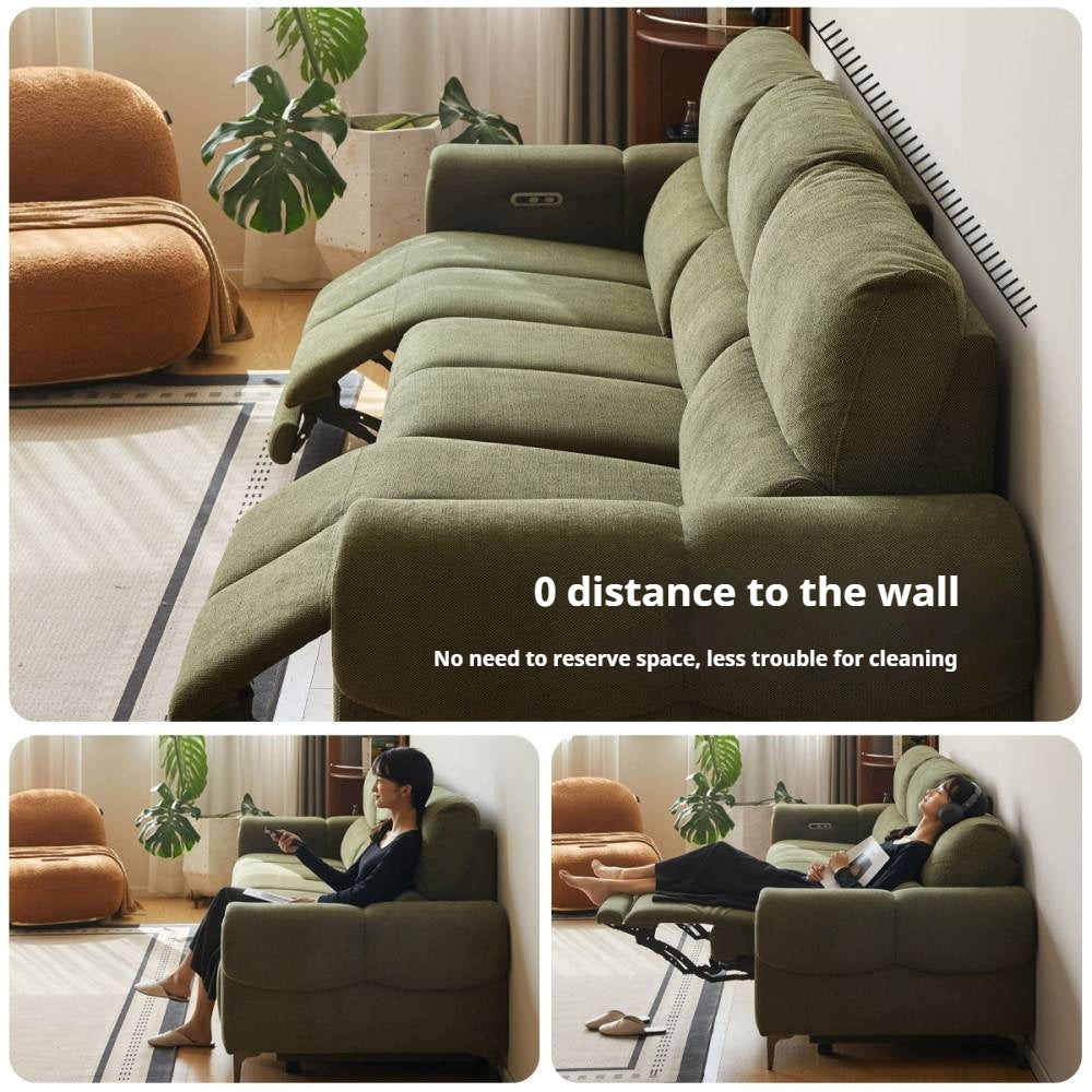 Fabric Electric-Retractable Sofa