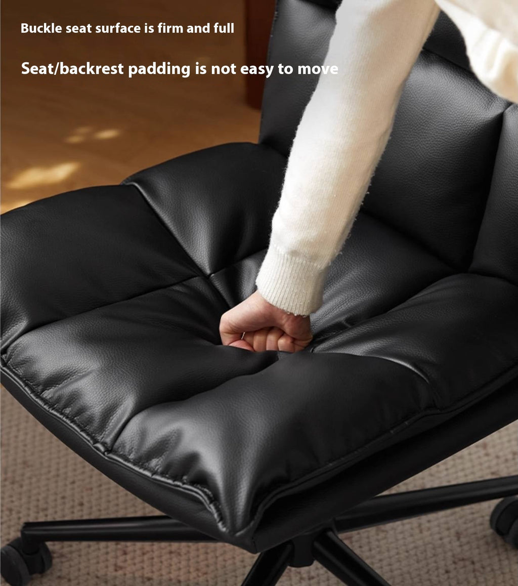 Leather Modern Simple Rotating Office Chair