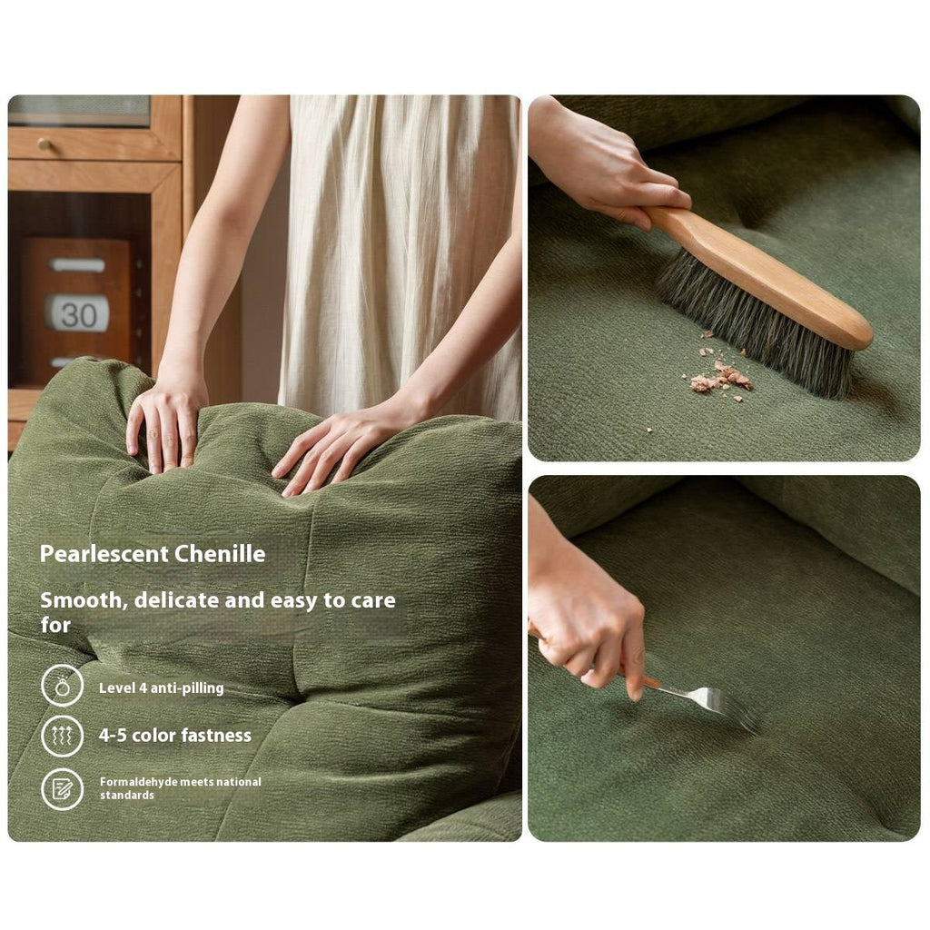 Fabric Modern Style Rocking Armchair