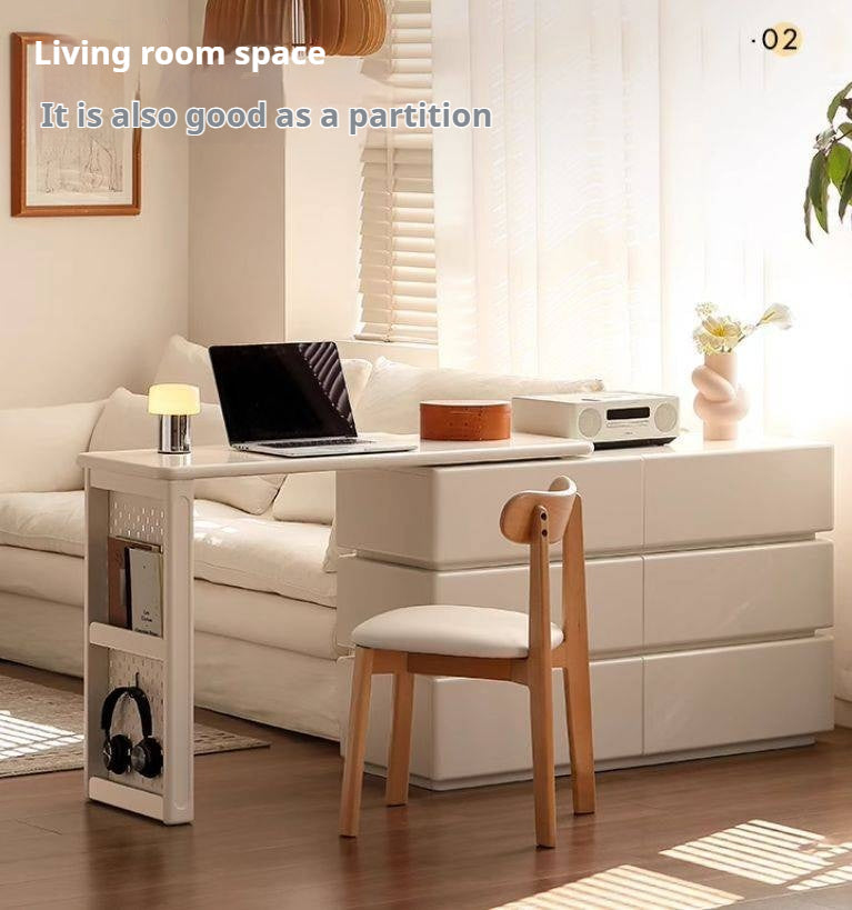 Solid Rubberwood Modern Dressing Table