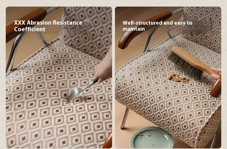 Beech Solid Wood Fabric Sofa Chair