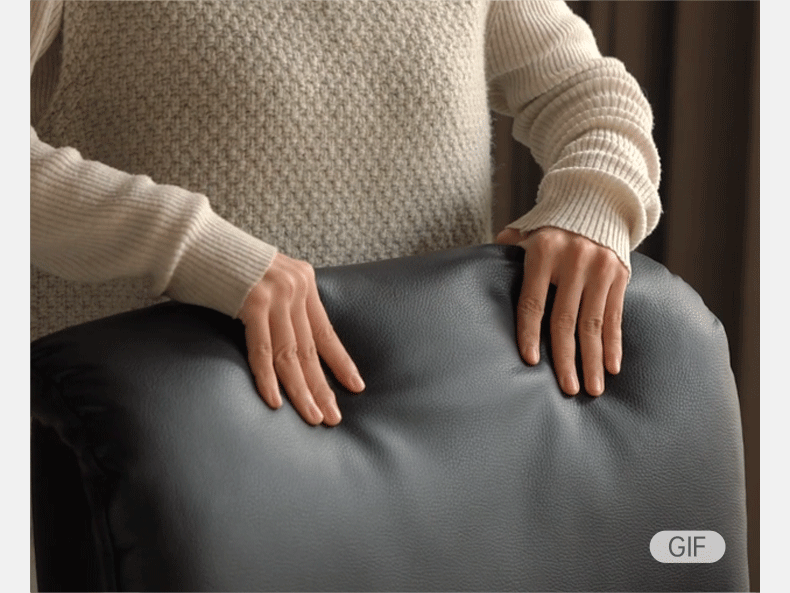 Cloud Leather Light Luxury Rotating Electric Chair