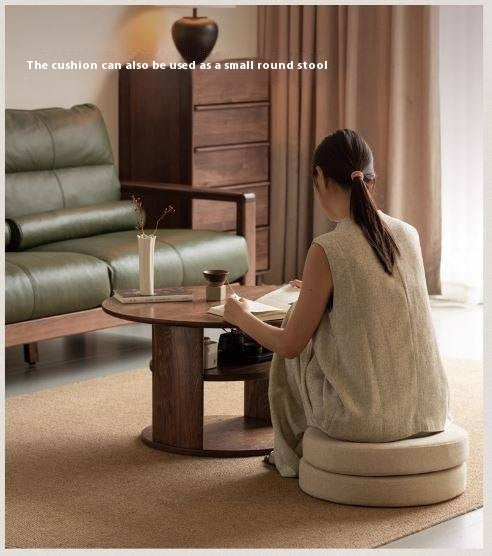 Ash Solid Wood Dual Use Tea Table