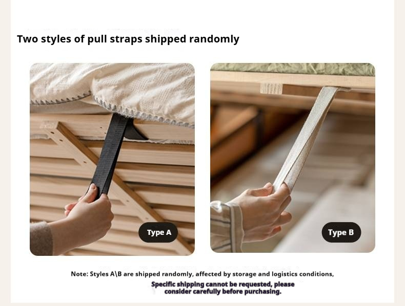 Poplar Wood Solid Wood Antique Style Box Bed