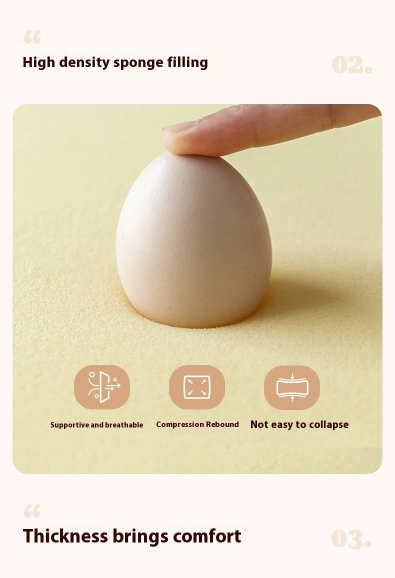 Ash, Black Walnut, Oak, Sandalwood Solid Wood Makeup Stool