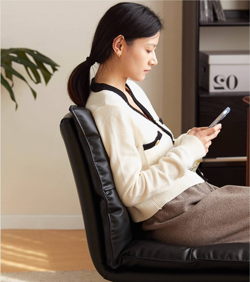 Leather Modern Simple Rotating Office Chair