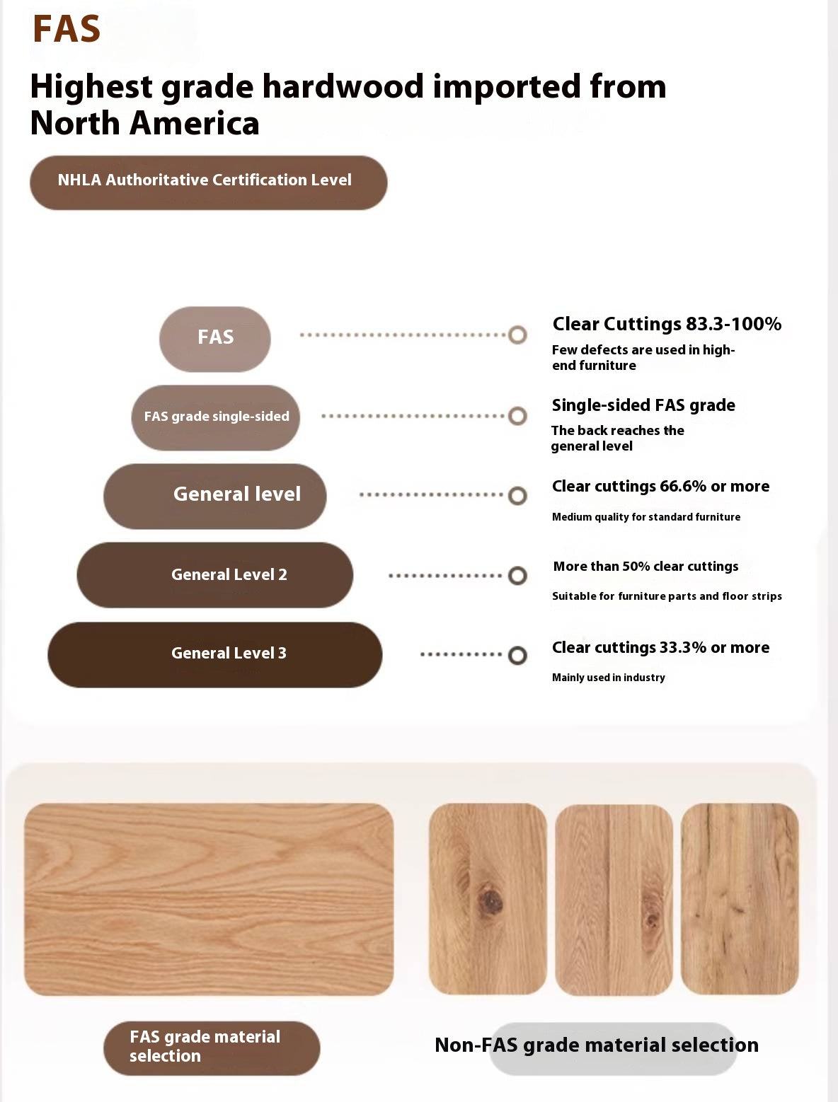 Oak Solid Wood Modern Minimalist Style Leisure Armchair
