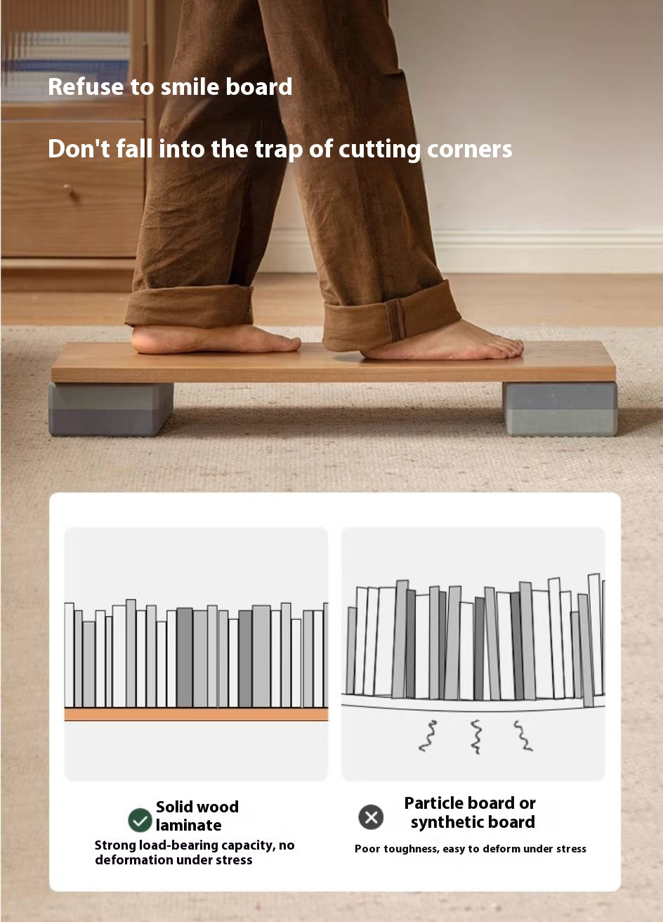 Ash Solid Wood Side Modern Style Cabinet Combination